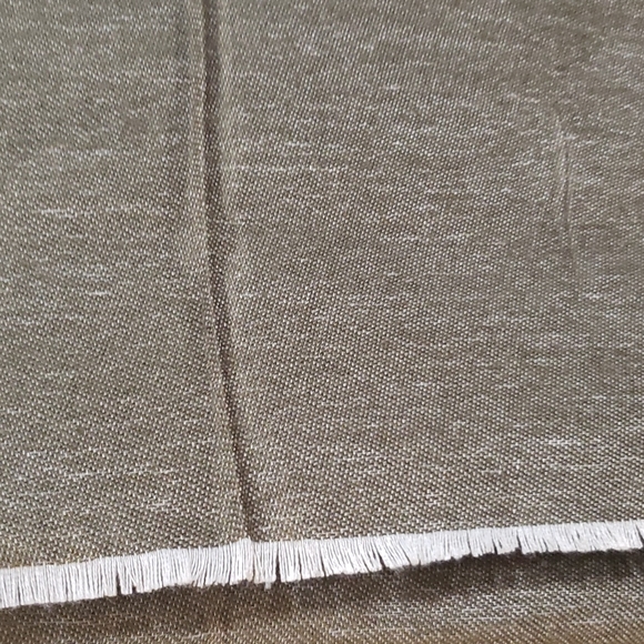 2/$20 or 3/$29 - Olive green/white Shawl or Scarf - Picture 3 of 6